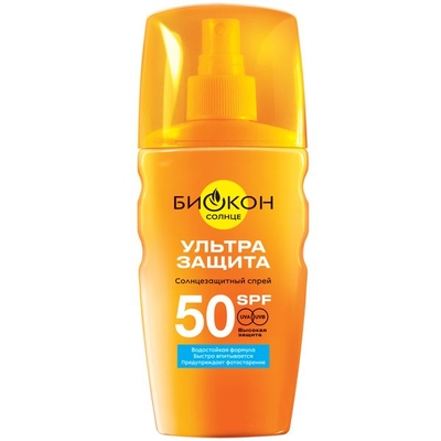 Биокон спрей с/з 160мл ультразащита  SPF50+