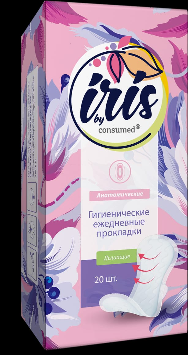 Виви (Ирис) прокладки гигиен №20 ежедневн анатом