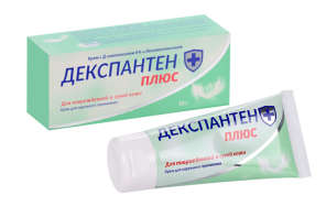 Декспантен Плюс крем 50г Д-пантенол 6% + декаметоксин