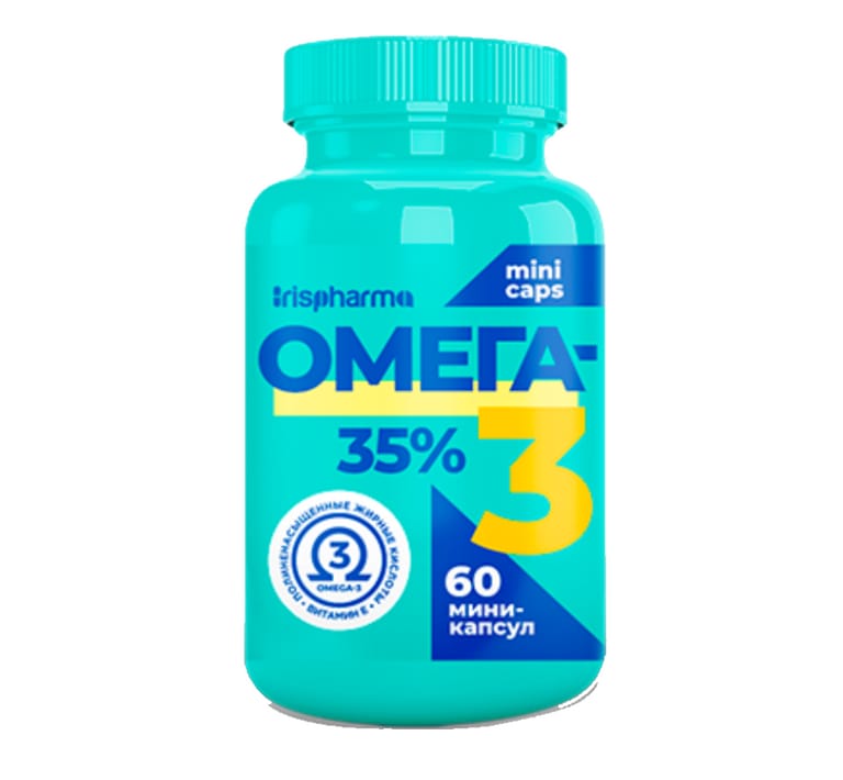 ИрисФарма Омега-3 капс 35% №60 оптима