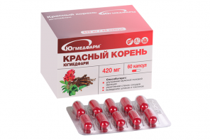 Красный корень Югмедфарм капс 420мг №60