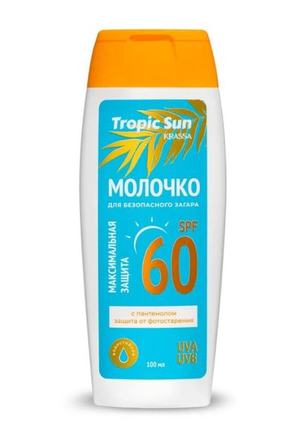 Красса ТС молочко д/загара СПФ 60 100мл