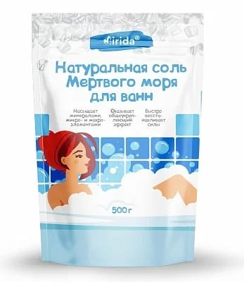 Мирида соль д/ванн 500г натуральная мертвого моря