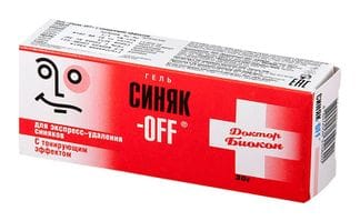 Синяк-Off гель 30мл тонирующий эф